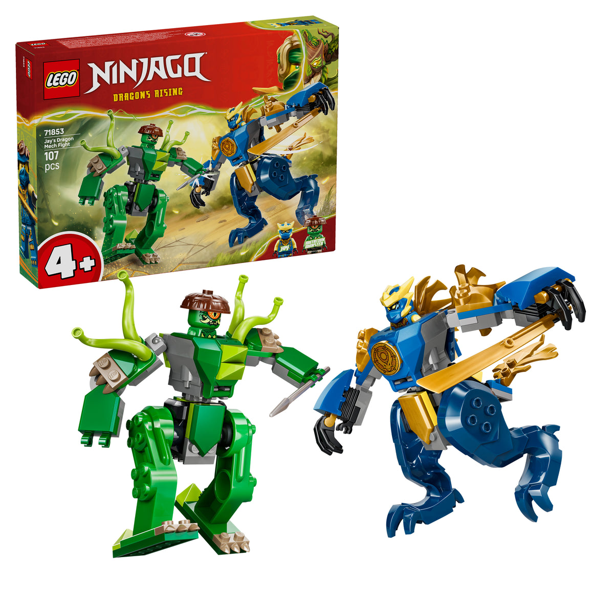 LEGO NINJAGO 71853 Duell mit Jays Drachen-Mech