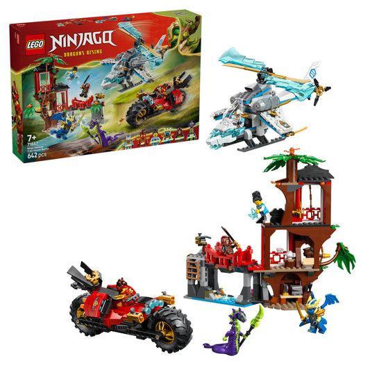 LEGO NINJAGO 71857 Showdown am Baumhaus mit dem Ninja-Bike