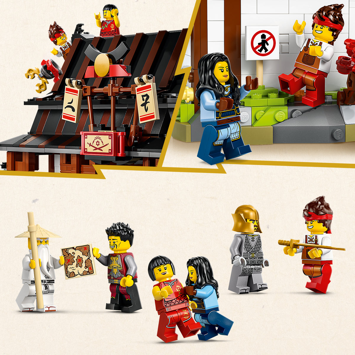 LEGO NINJAGO 71858 15-jähriges Jubiläum: Vier-Waffen-Schmiede