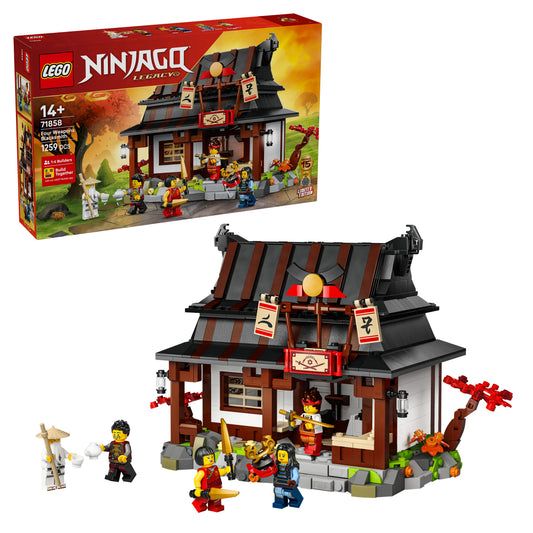 LEGO NINJAGO 71858 15-jähriges Jubiläum: Vier-Waffen-Schmiede