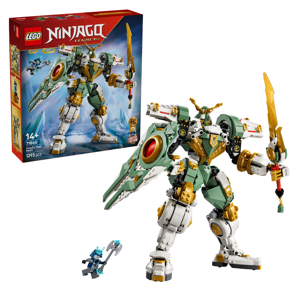 LEGO NINJAGO 71860 15-jähriges Jubiläum: Lloyds Titan-Mech