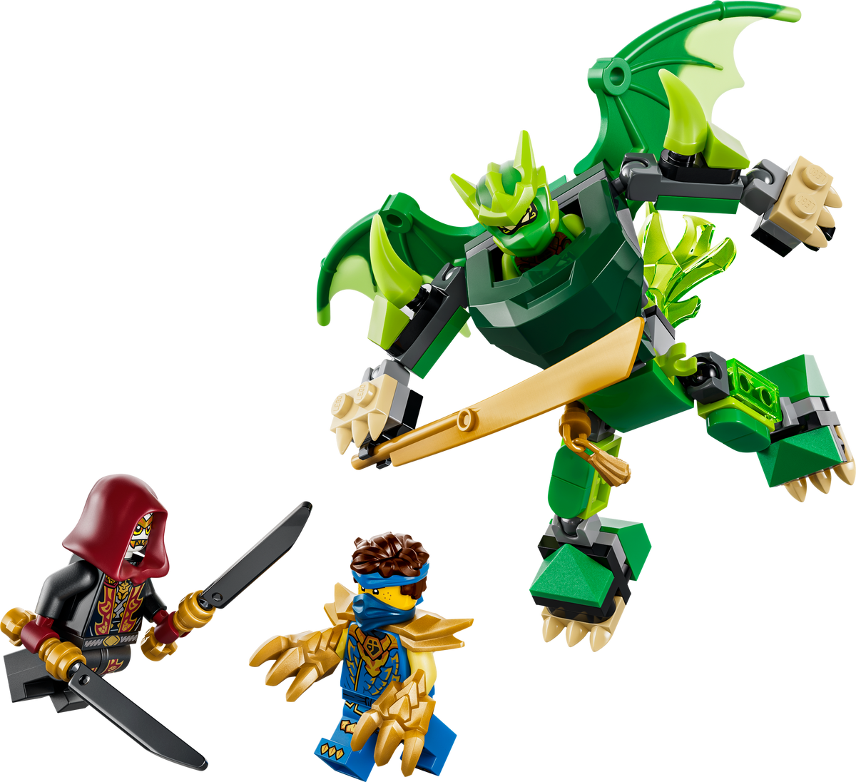 LEGO NINJAGO 71862 Lloyds Drachen-Mech Battle Set