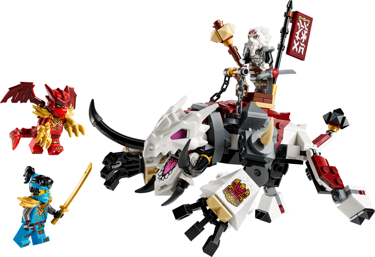 LEGO NINJAGO 71863 Zilvar auf seinem Drachentier Grimtak