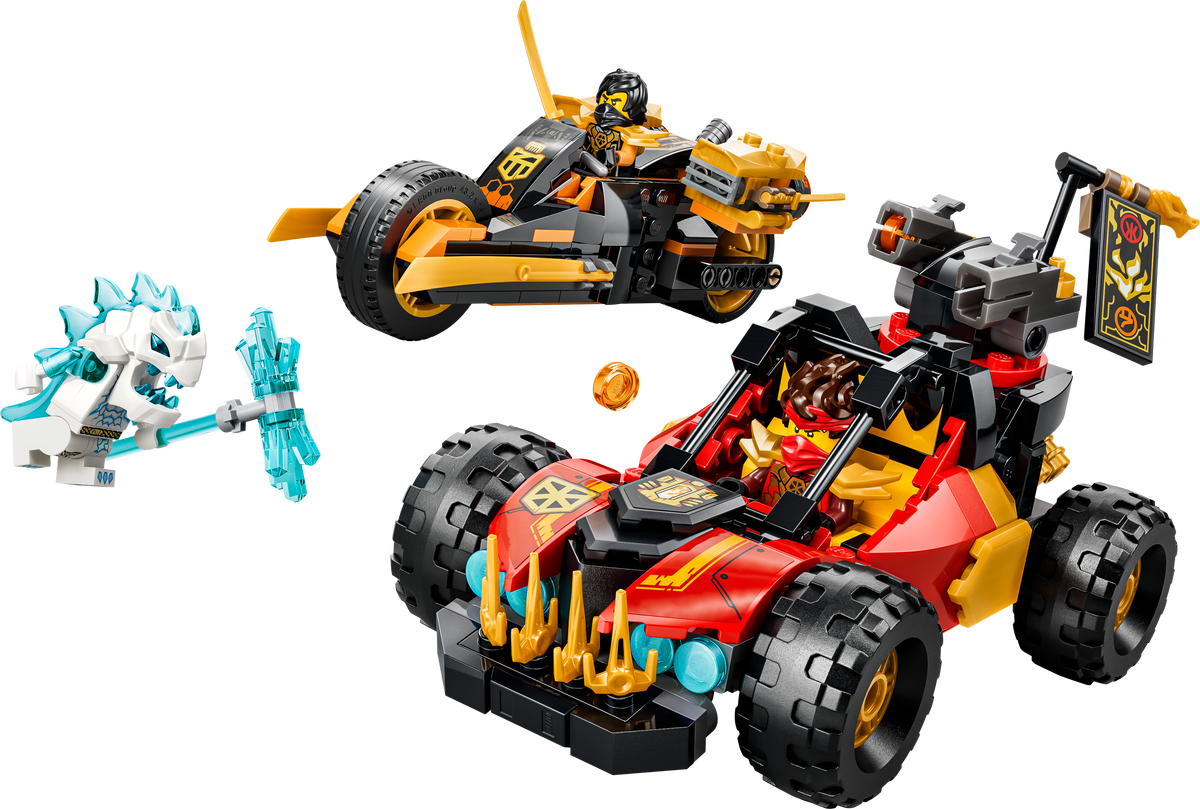 LEGO NINJAGO 71864 Kais und Coles Kombi-Flitzer