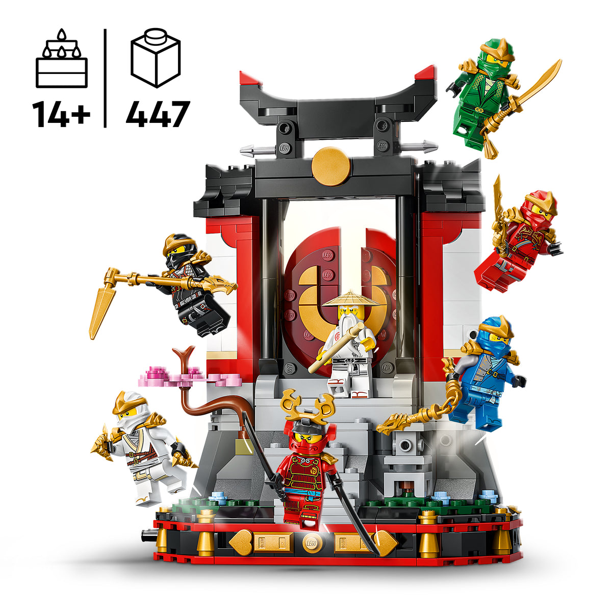 LEGO NINJAGO 71866 15-jähriges Jubiläum: Ninja-Charaktere zum Ausstellen