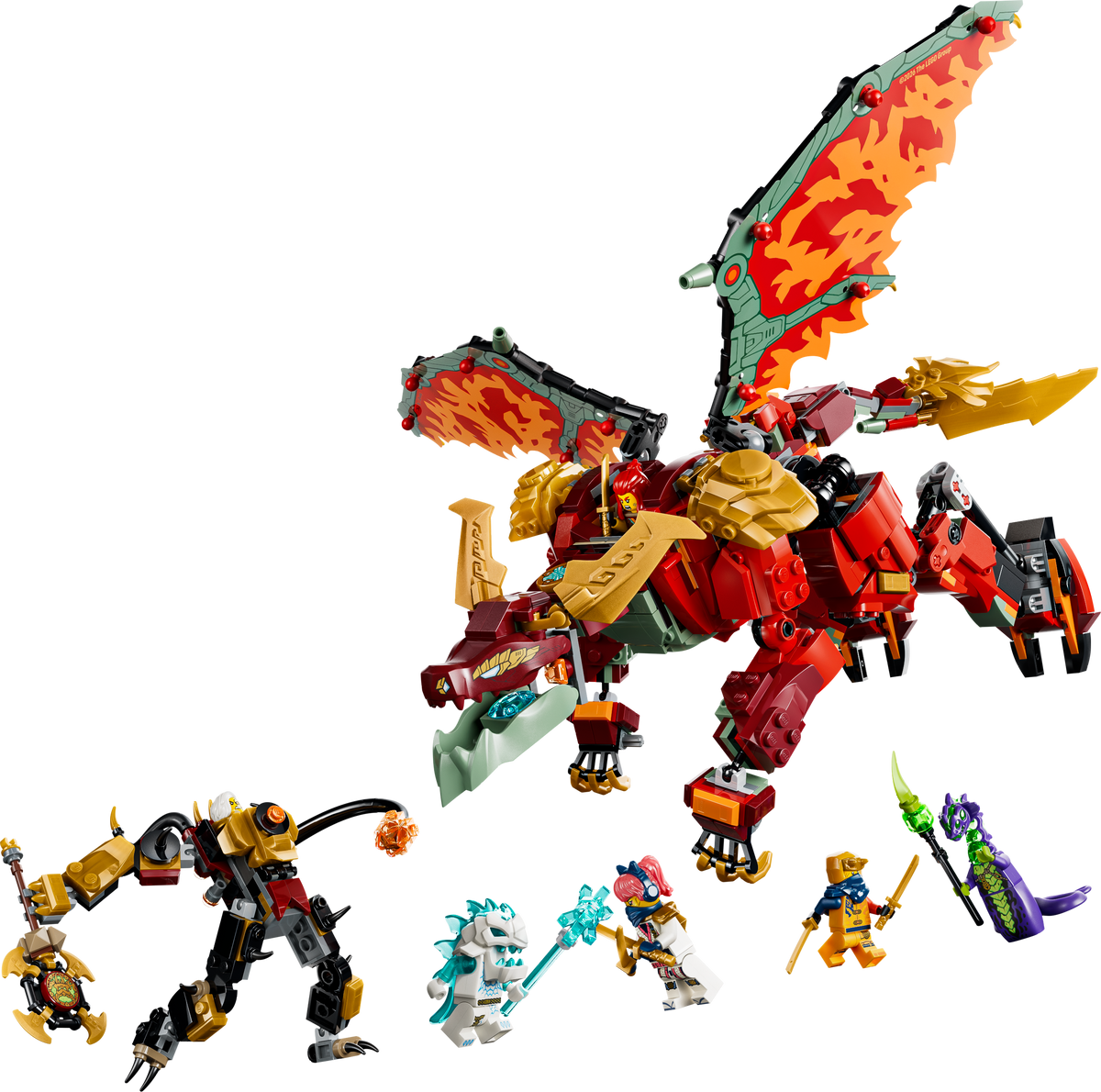 LEGO NINJAGO 71868 Wyldfyres Drachenmech