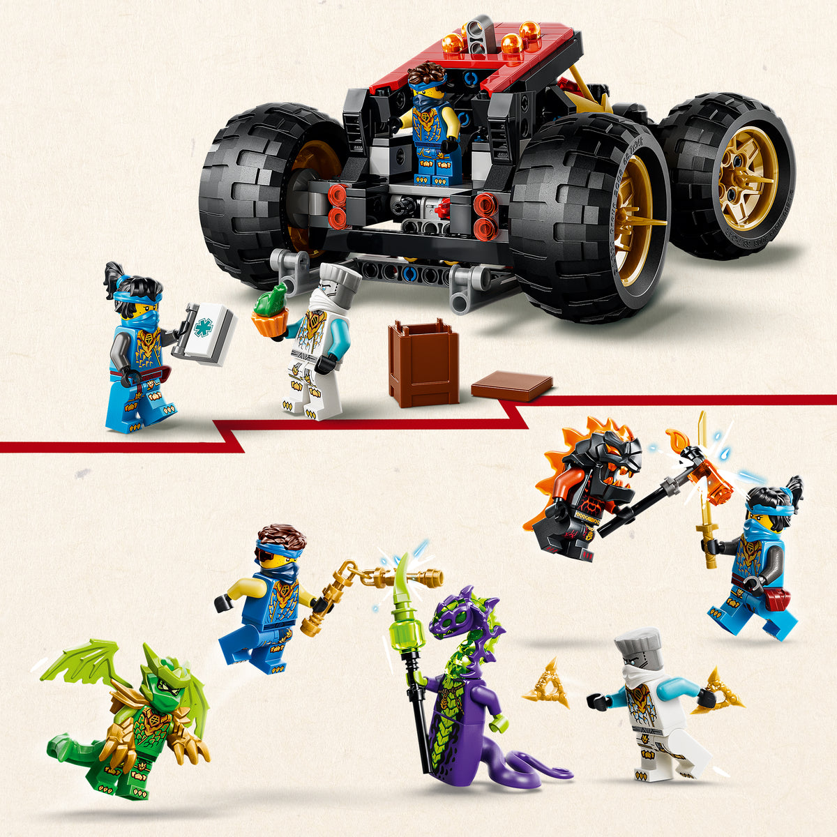LEGO NINJAGO 71869 Wüstensegler