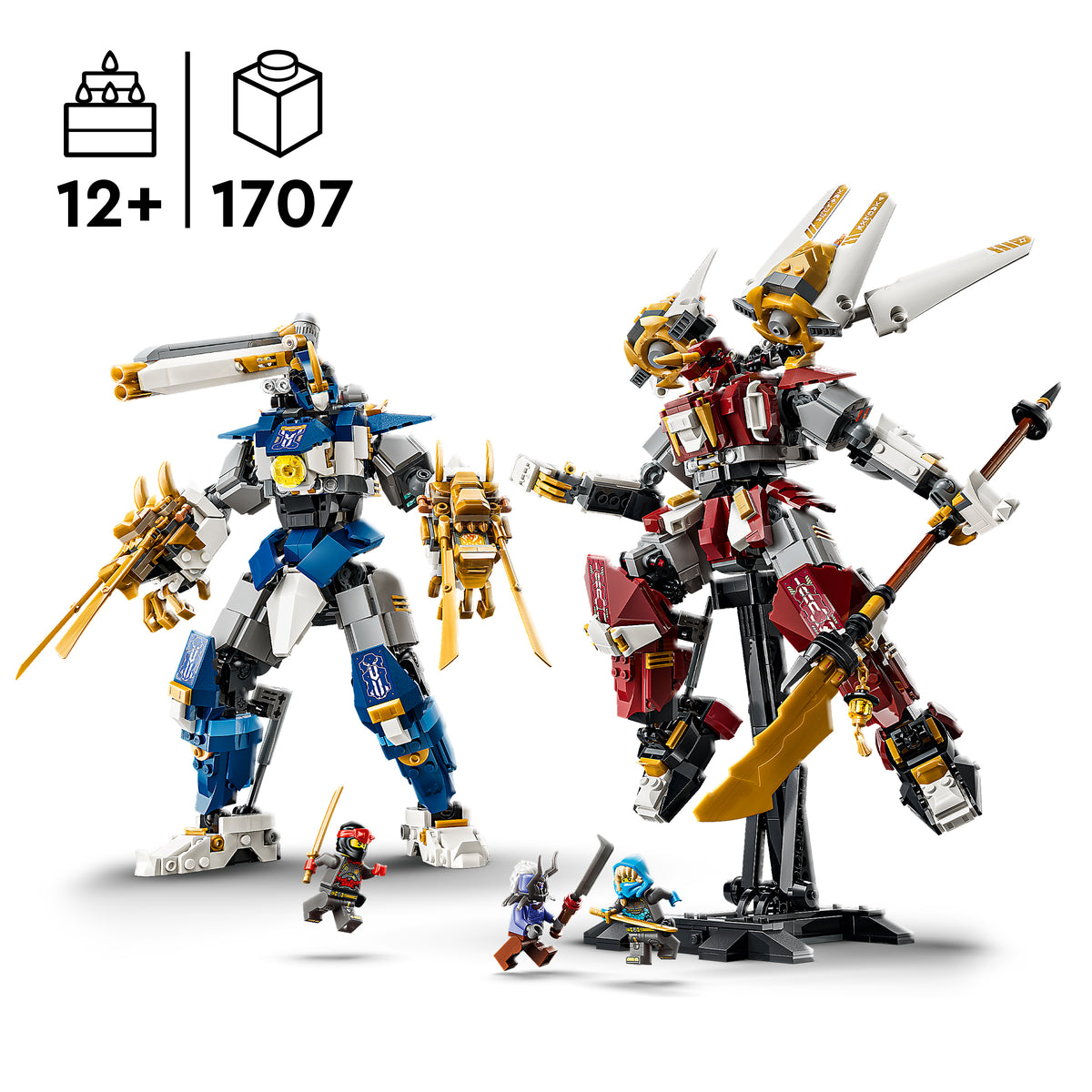 LEGO NINJAGO 71870 Die Zwillings-Titanmechs