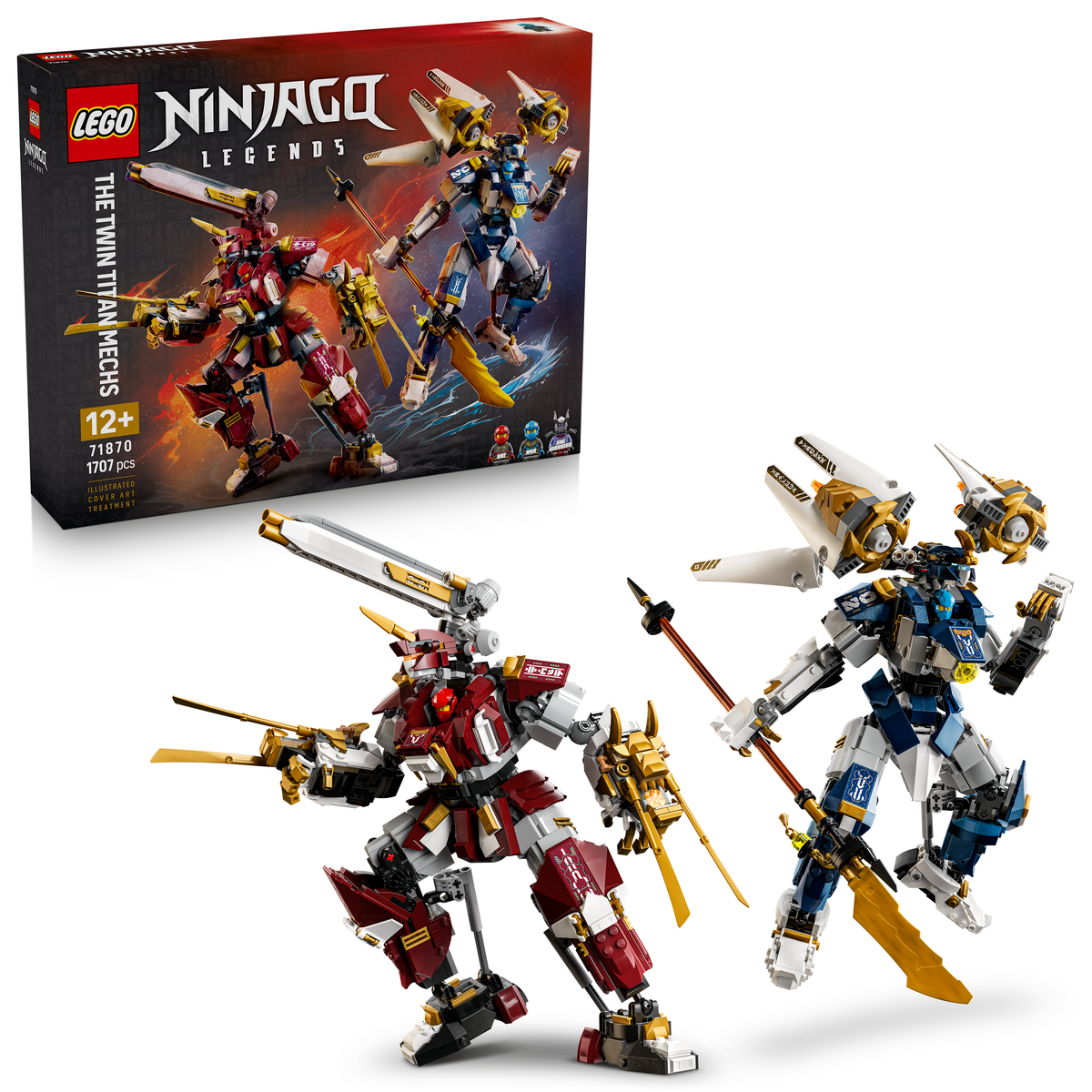 LEGO NINJAGO 71870 Die Zwillings-Titanmechs