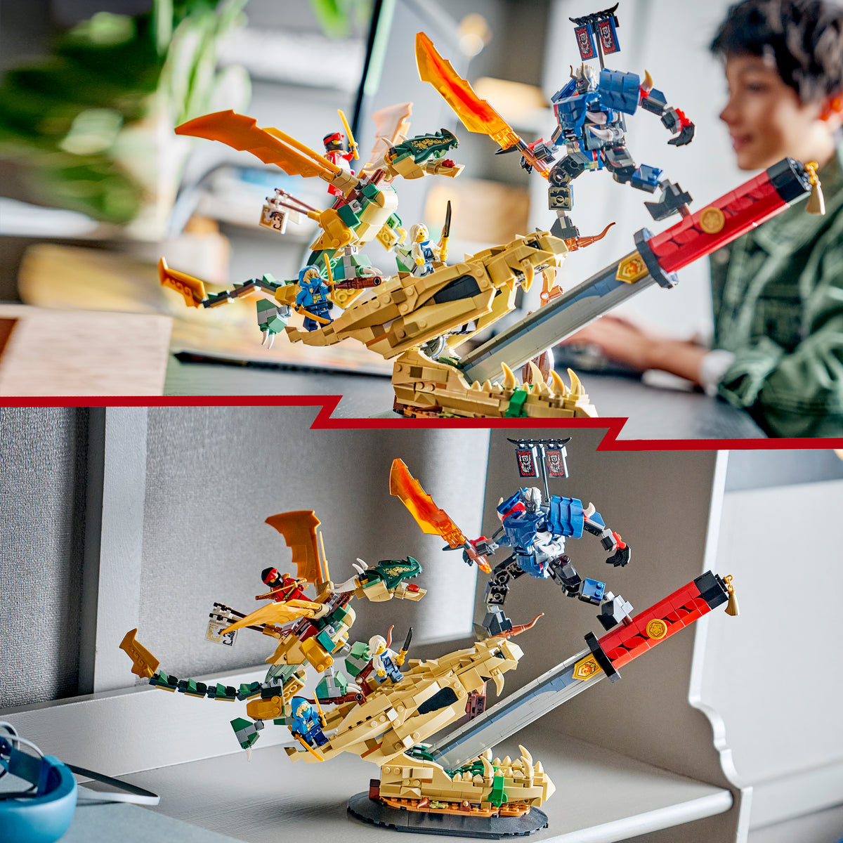 LEGO NINJAGO 71871 Showdown auf der Drachenklinge