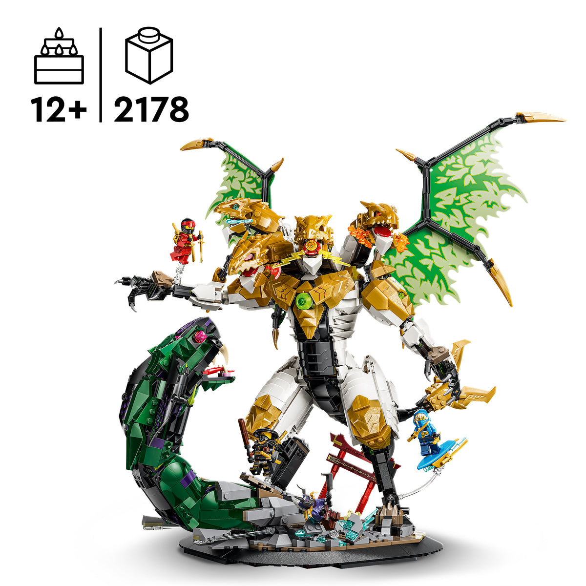 LEGO NINJAGO 71872 Duell mit dem Ultradrachen
