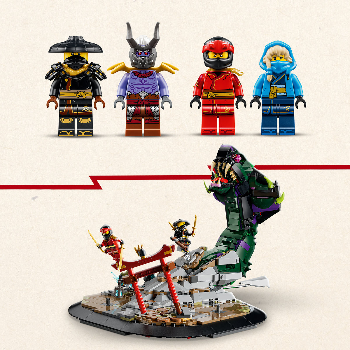 LEGO NINJAGO 71872 Duell mit dem Ultradrachen