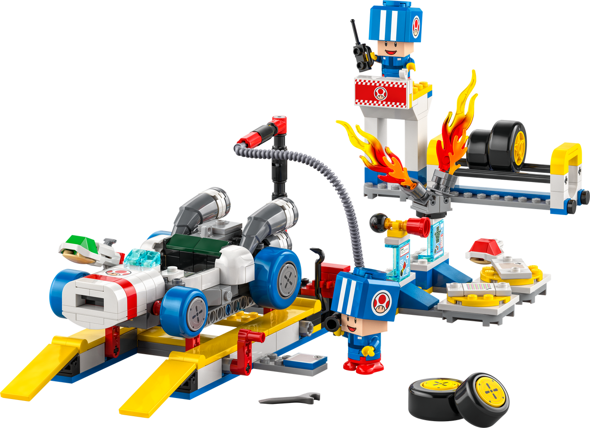 LEGO Super Mario 72035 Mario Kart – Toads Werkstatt