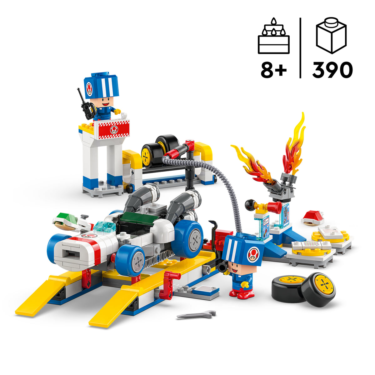 LEGO Super Mario 72035 Mario Kart – Toads Werkstatt