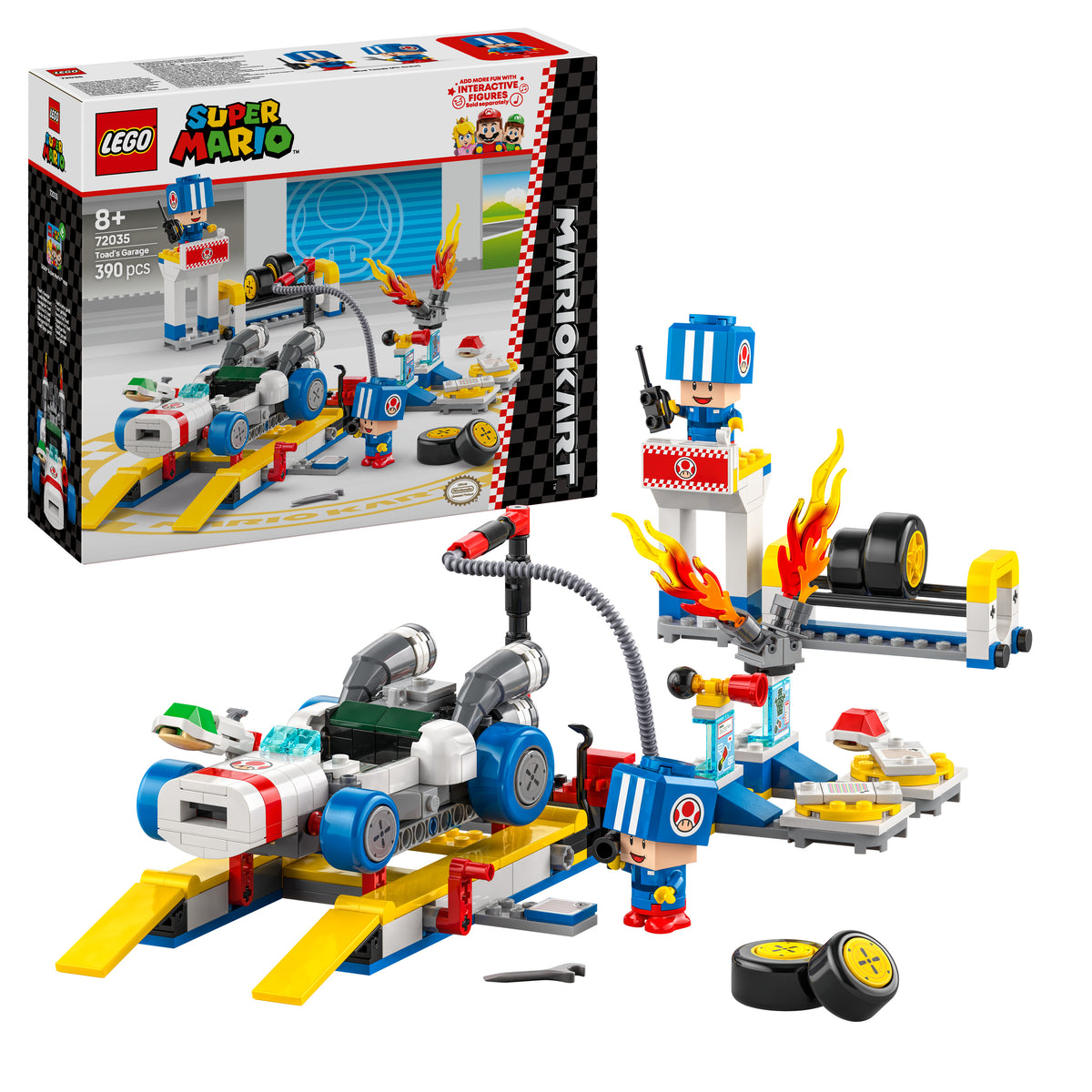 LEGO Super Mario 72035 Mario Kart – Toads Werkstatt