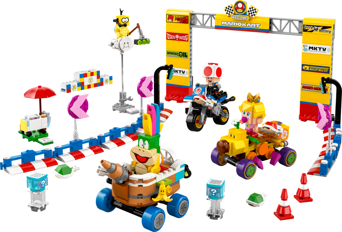 LEGO Super Mario 72036 Mario Kart – Baby Peach & Grand Prix-Set