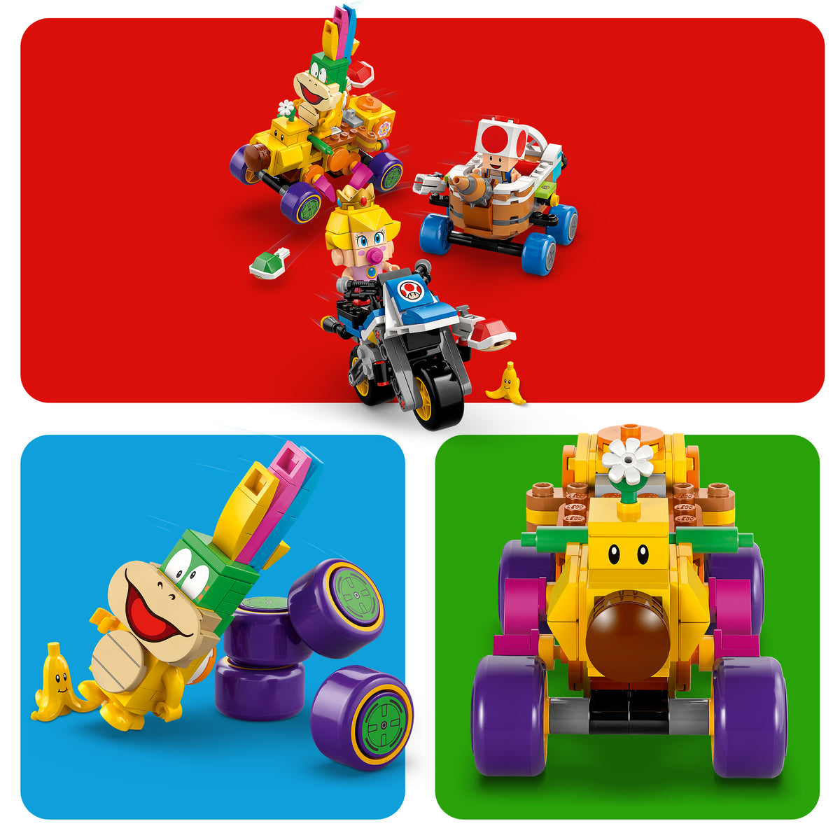LEGO Super Mario 72036 Mario Kart – Baby Peach & Grand Prix-Set