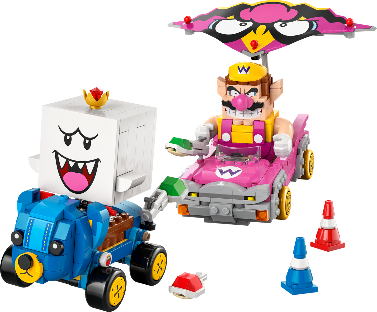 LEGO Super Mario 72038  Mario Kart - Wario & König Buu Huu