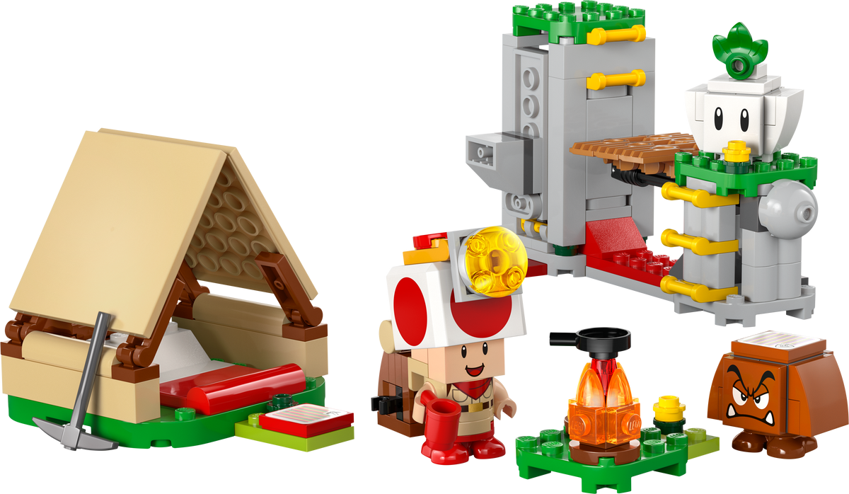 LEGO Super Mario 72040 Kapitän Toad-Camp