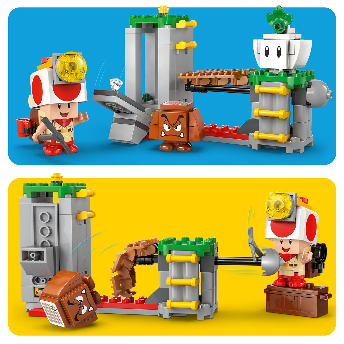 LEGO Super Mario 72040 Kapitän Toad-Camp