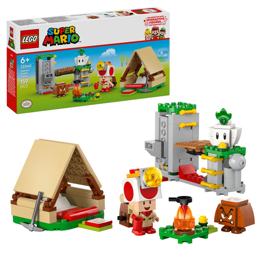 LEGO Super Mario 72040 Kapitän Toad-Camp