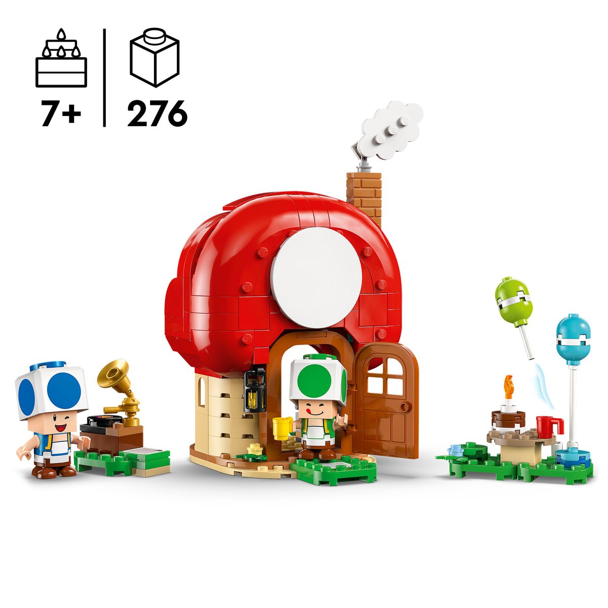 LEGO Super Mario 72041 Party beim Toad-Haus