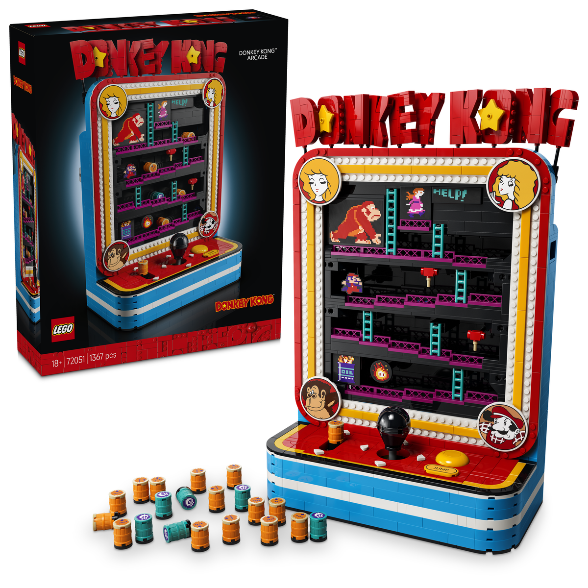 LEGO 72051  Donkey Kong Arcade