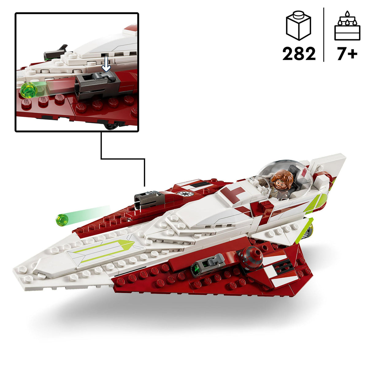 LEGO Star Wars 75333 Obi-Wan Kenobis Jedi Starfighter