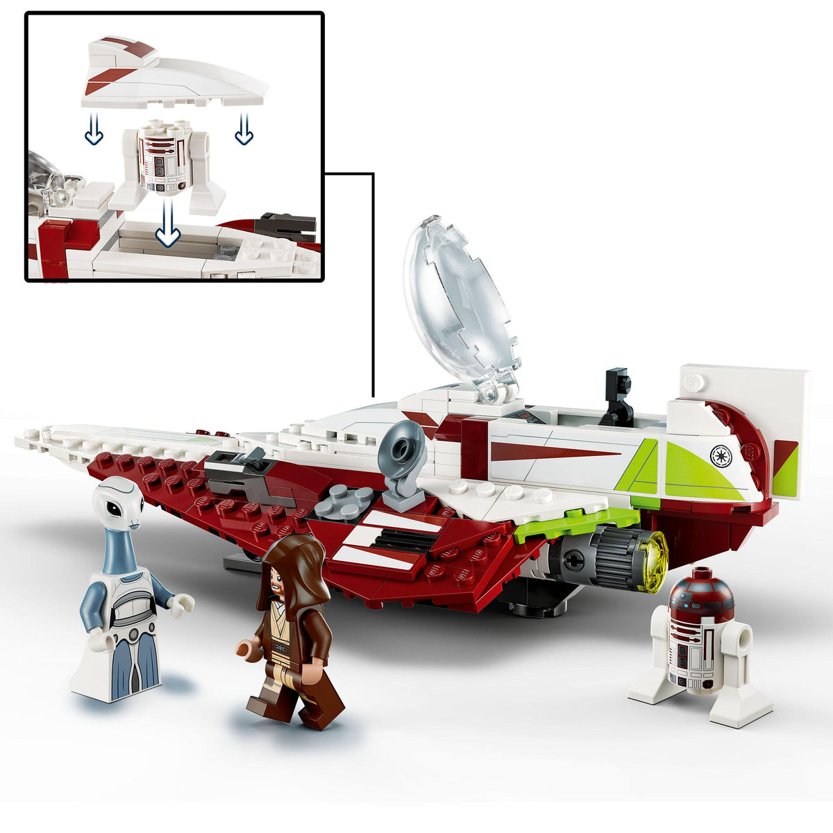 LEGO Star Wars 75333 Obi-Wan Kenobis Jedi Starfighter