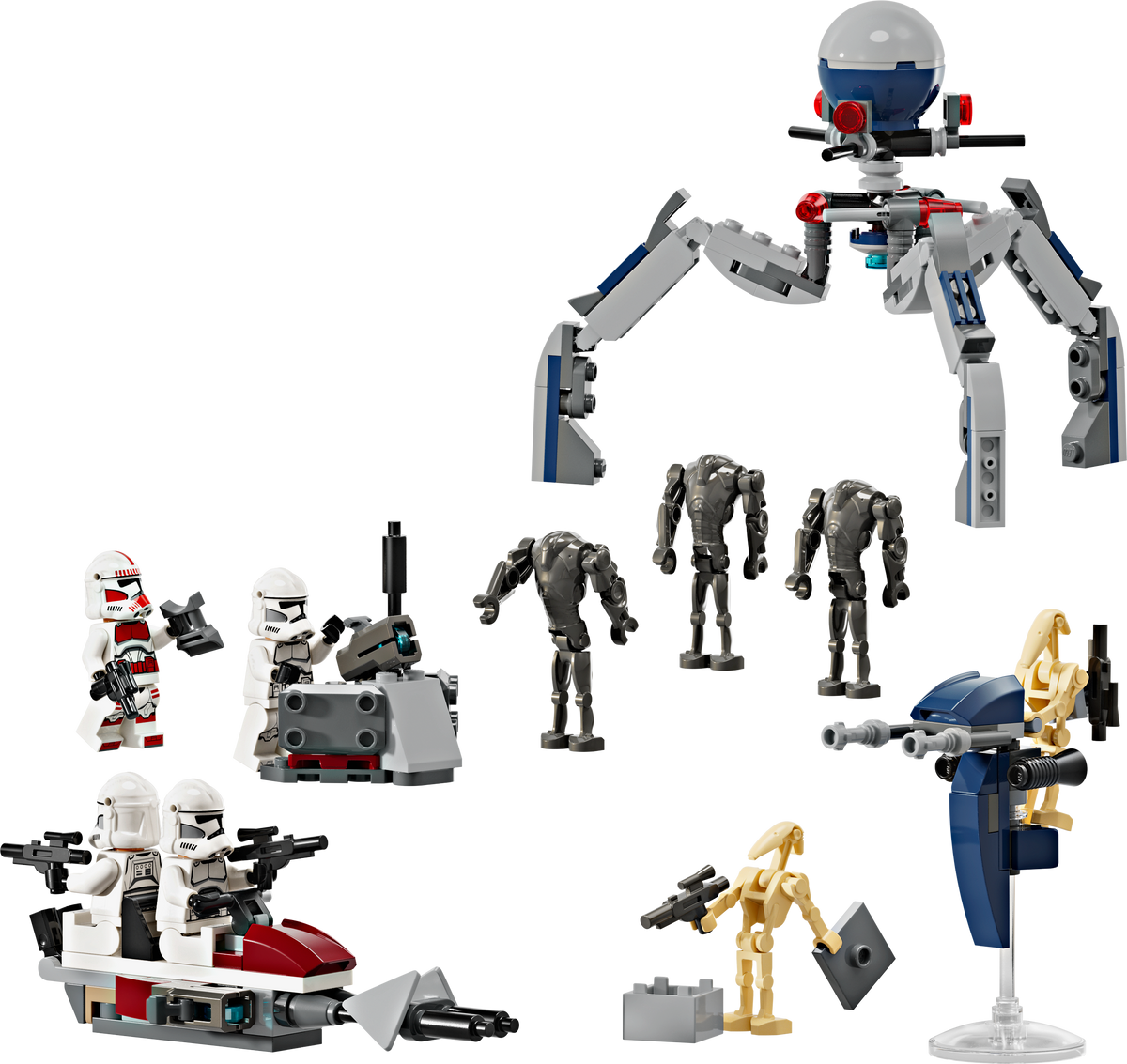 LEGO Star Wars 75372 Clone Trooper & Battle Droid Battle Pack