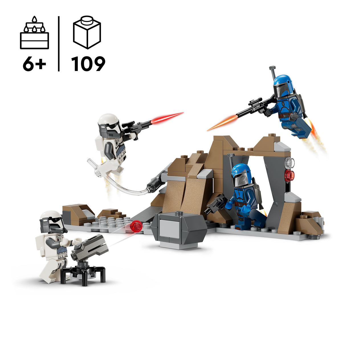 LEGO Star Wars 75373 Hinterhalt auf Mandalore Battle Pack