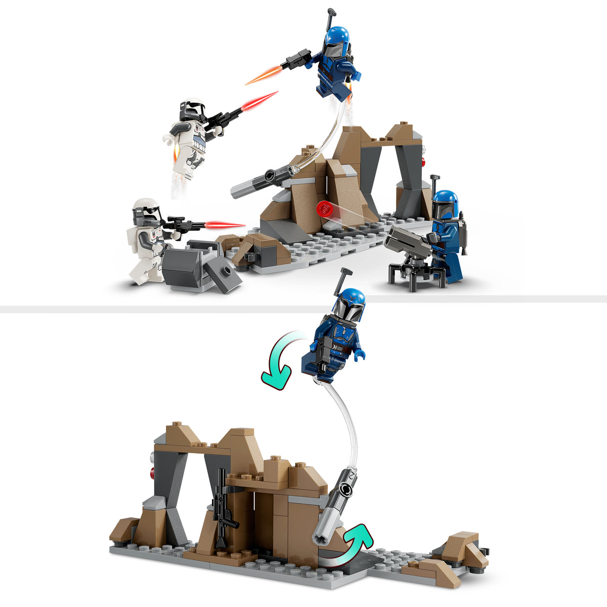 LEGO Star Wars 75373 Hinterhalt auf Mandalore Battle Pack