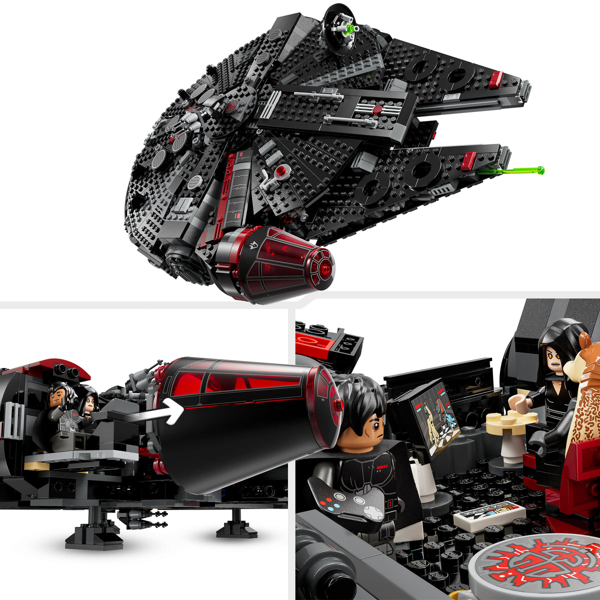 LEGO Star Wars 75389 Dunkler Millennium Falke