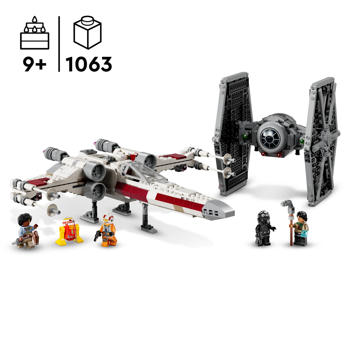 LEGO Star Wars 75393 Mashup aus TIE Fighter & X-Wing