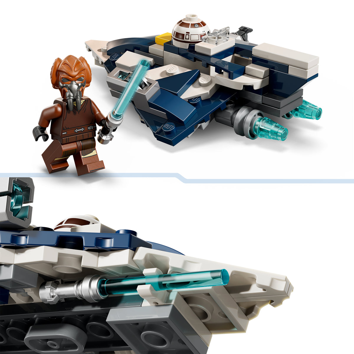 LEGO Star Wars 75400 Plo Koons Jedi Starfighter Microfighter