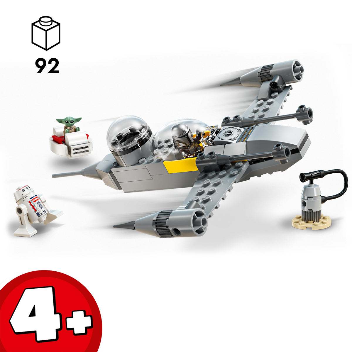 LEGO Star Wars 75410 Mandos und Grogus N-1 Starfighter