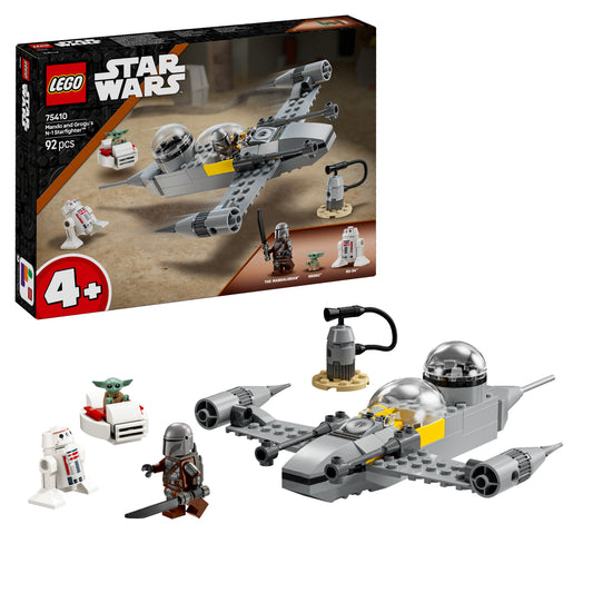 LEGO Star Wars 75410 Mandos und Grogus N-1 Starfighter
