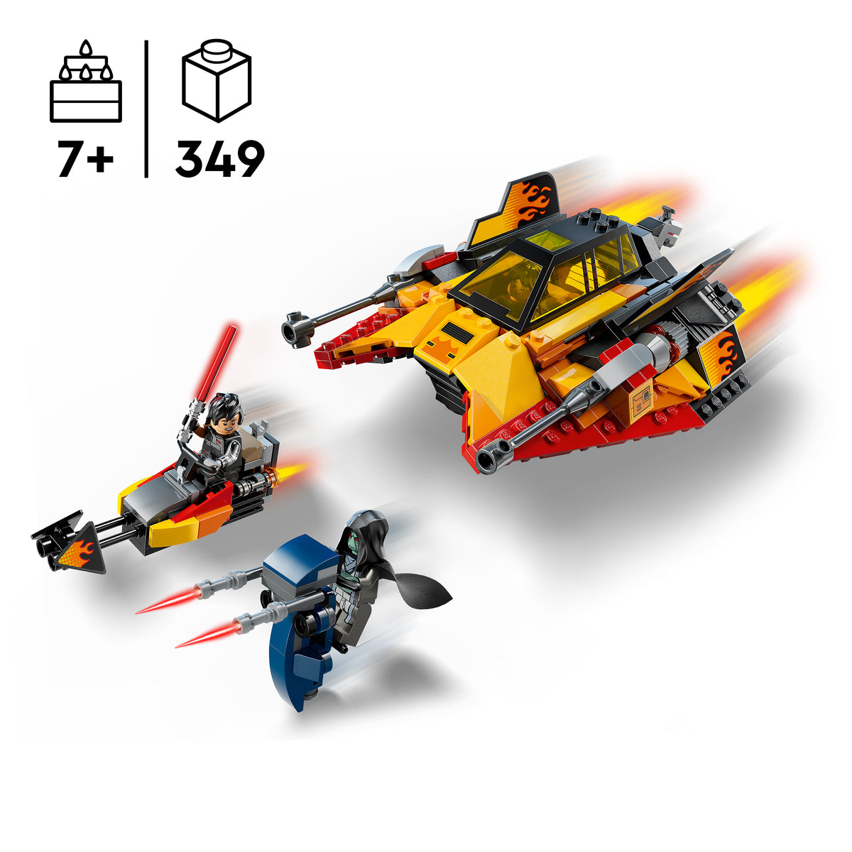 LEGO Star Wars: Rebuild 75414 The Galaxy The Force Burner Snowspeeder