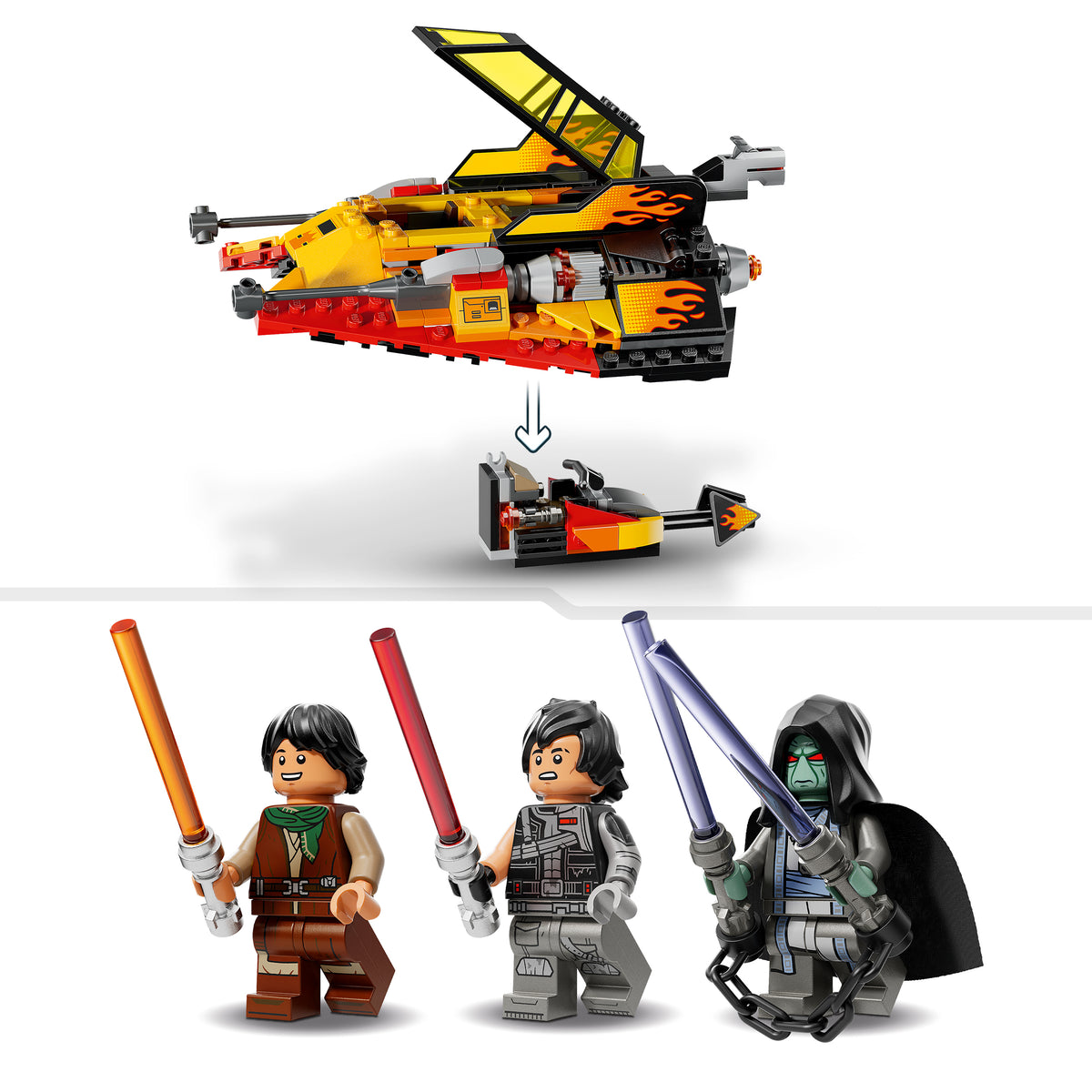 LEGO Star Wars: Rebuild 75414 The Galaxy The Force Burner Snowspeeder