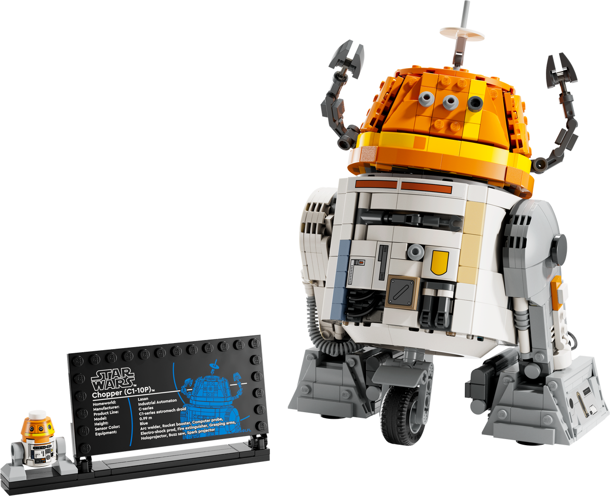 LEGO Star Wars 75416 Ahsoka Astromech-Droide Chopper (C1-10P) Figur