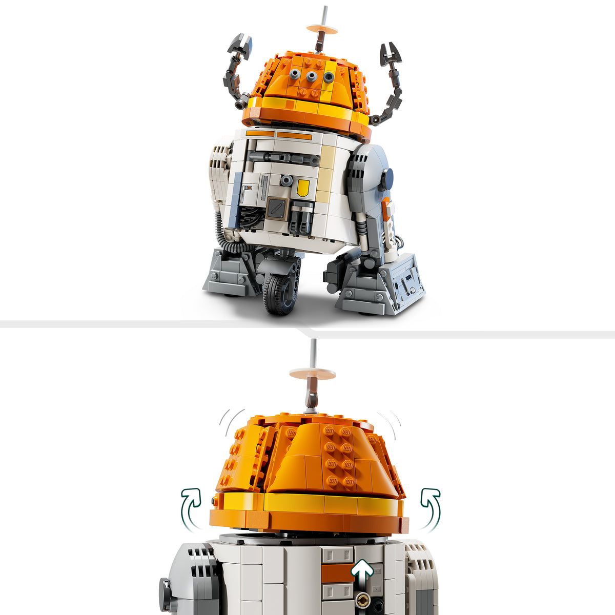 LEGO Star Wars 75416 Ahsoka Astromech-Droide Chopper (C1-10P) Figur