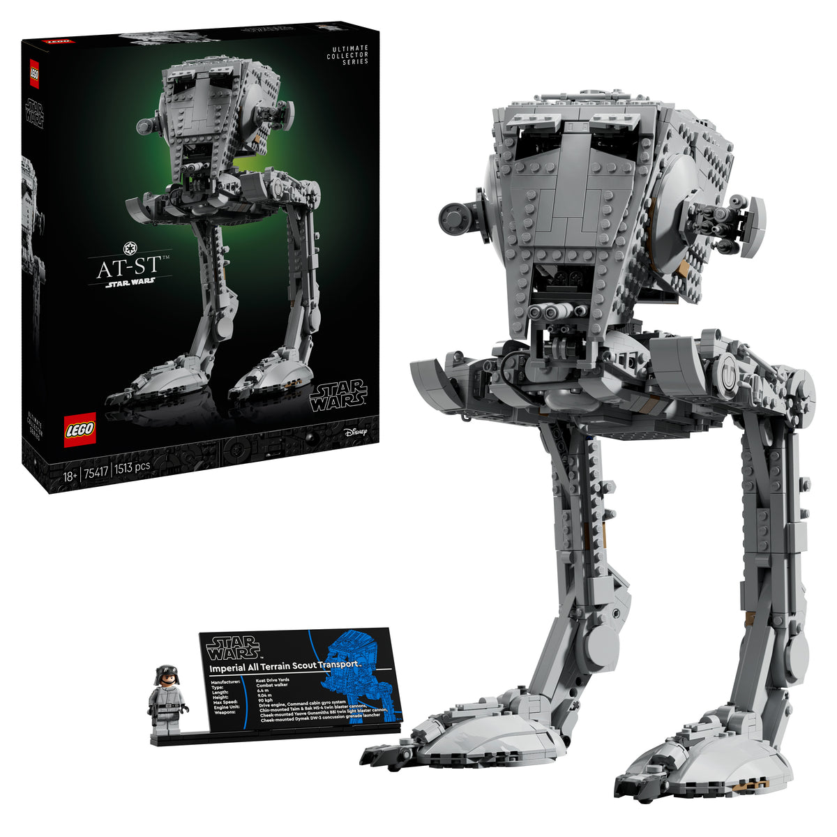 LEGO Star Wars 75417 AT-ST Kampfläufer