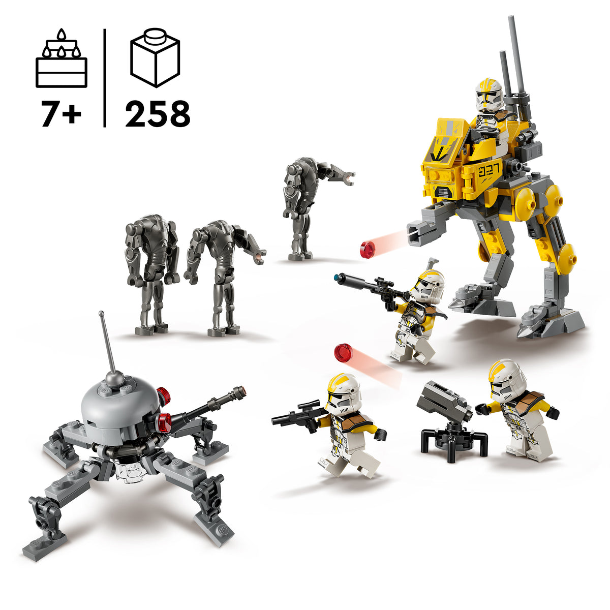 LEGO Star Wars 75431 Klonsoldaten des 327. Sternenkorps Battle Pack
