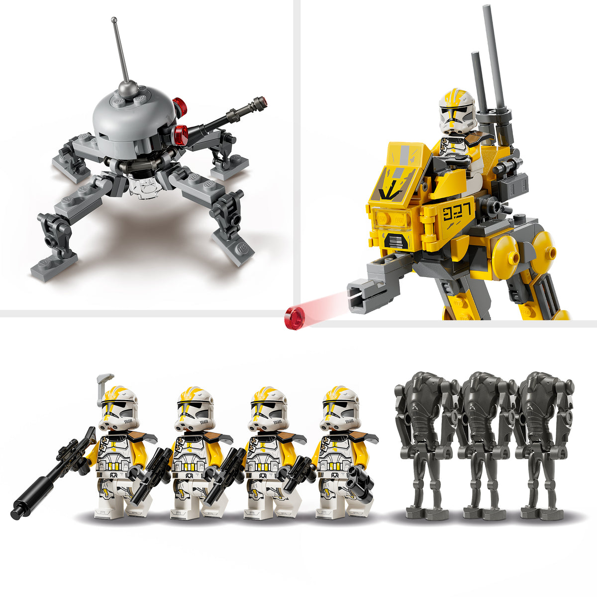 LEGO Star Wars 75431 Klonsoldaten des 327. Sternenkorps Battle Pack