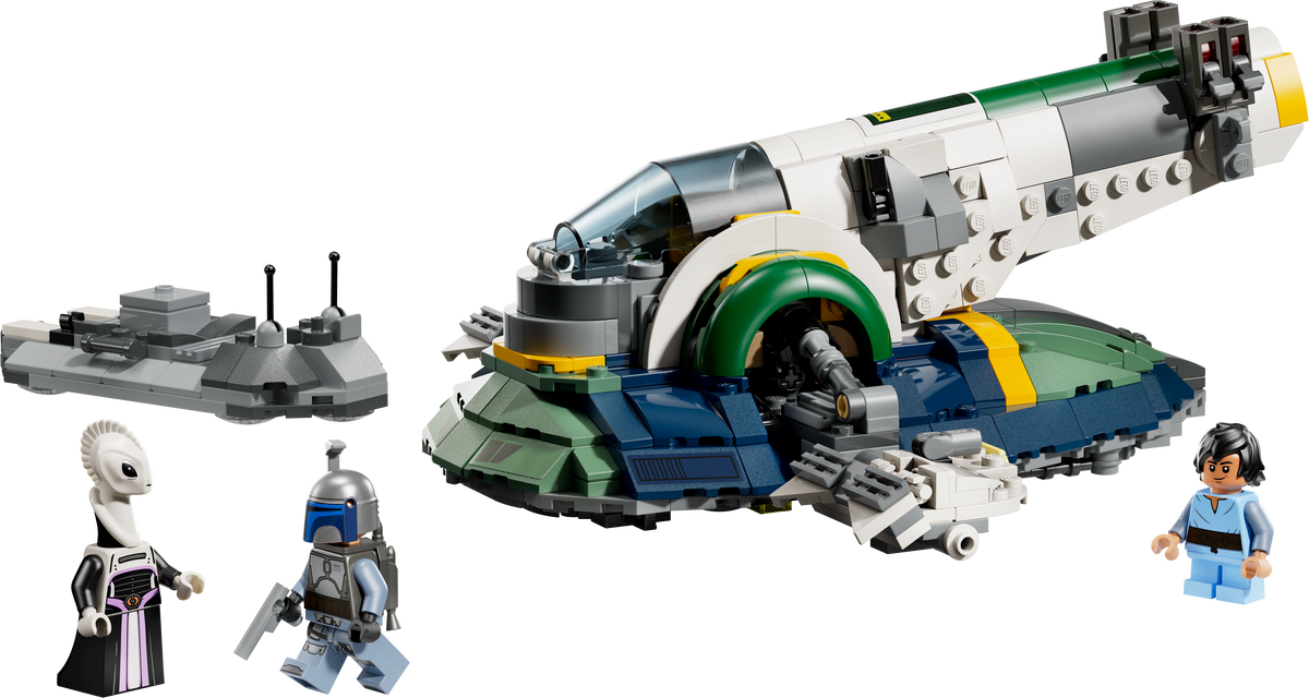 LEGO Star Wars 75433 Angriff der Klonkrieger Jango Fetts Sternenschiff