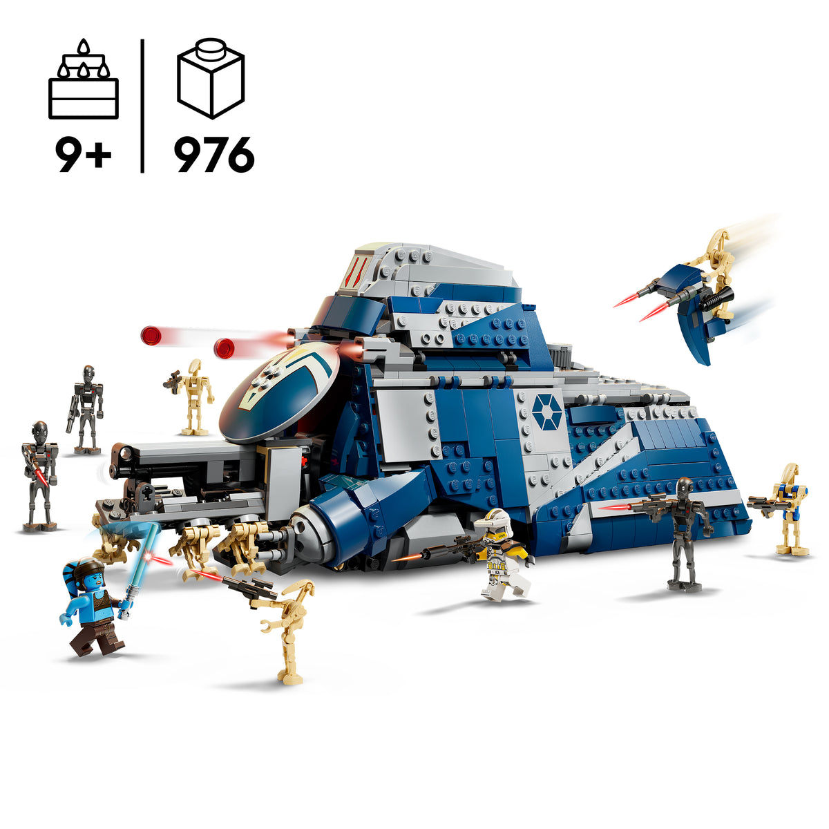 LEGO Star Wars 75435 The Clone Wars MTT der Separatisten in der Schlacht von Felucia