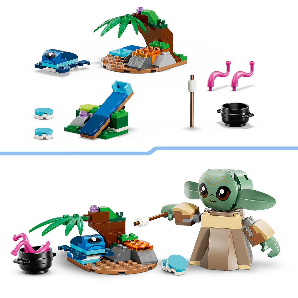 LEGO Star Wars 75443 Grogus Zuhause