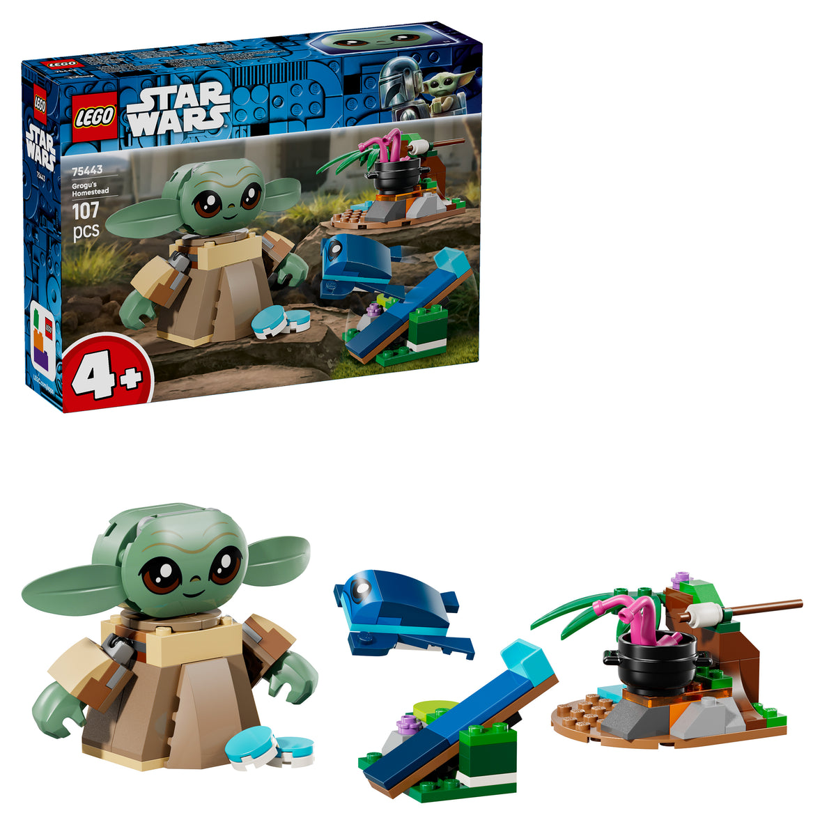 LEGO Star Wars 75443 Grogus Zuhause