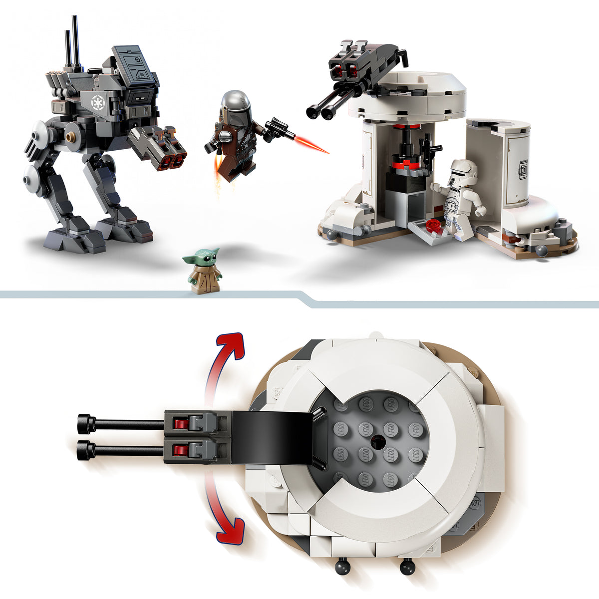 LEGO Star Wars 75444 Angriff des AT-RT