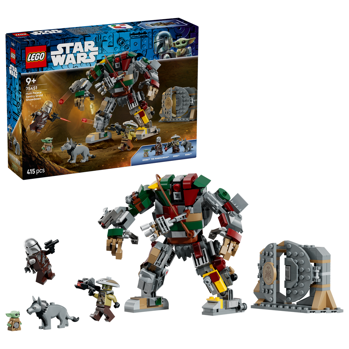 LEGO Star Wars 75451 Showdown mit dem Wächterdroiden am Huttenpalast